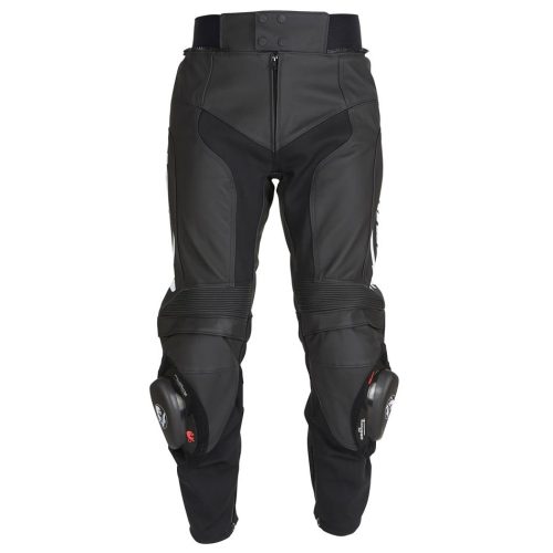 Pantaloni moto, Bud Evo, Marime 42, Barbati, Alb/Negru, Furygan