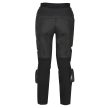 Pantaloni moto, Bud Lady, Marime 36, Femei, Alb/Negru, Furygan