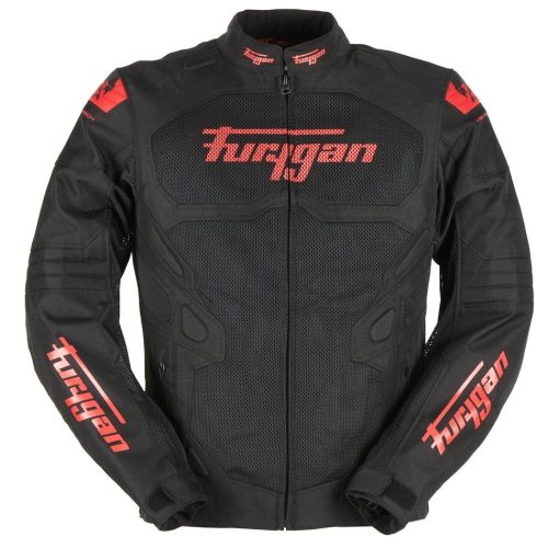 Jacheta moto, Vented Evo, Marime 2XL, Barbati, Negru/Rosu, Furygan
