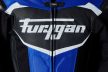 Costum Furygan OVERTAKE X KEVLAR®, Marime 50/40, Negru/Albastru/Alb