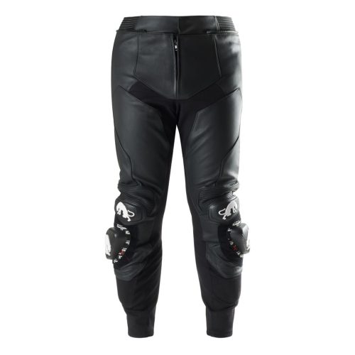 Pantaloni moto, Drack, Marime 50, Barbati, Alb/Negru, Furygan