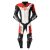 Costum moto Furygan ECLIPSE X KEVLAR® pentru bărbați, negru, roșu și alb, mărimea 52/42