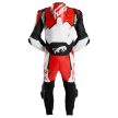Costum moto Furygan ECLIPSE X KEVLAR® pentru bărbați, negru, roșu și alb, mărimea 52/42