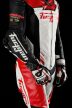 Costum moto Furygan ECLIPSE X KEVLAR® pentru bărbați, negru, roșu și alb, mărimea 52/42
