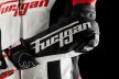 Costum moto Furygan ECLIPSE X KEVLAR® pentru bărbați, negru, roșu și alb, mărimea 52/42