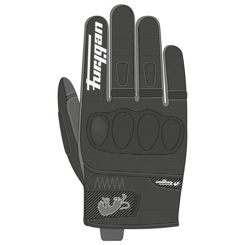 Manusi moto, Furygan Jet Lady D3O® Evo, Marime L, Piele naturala, Negru