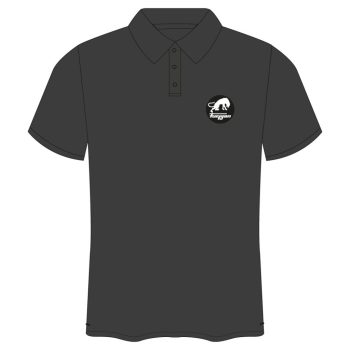   Polo casual Furygan CORPO POLO FURY, negru și alb, mărimea S