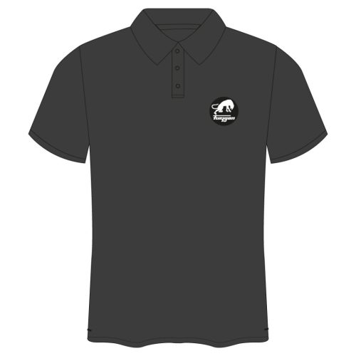 Polo casual Furygan CORPO POLO FURY, negru și alb, mărimea M