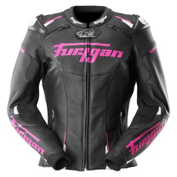 Geacă moto Furygan RAPTOR LADY Negru/Alb, Mărimea 2XL