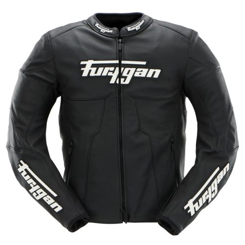 Geacă moto Furygan ATTILA, bărbați, Negru/Alb, 2XL