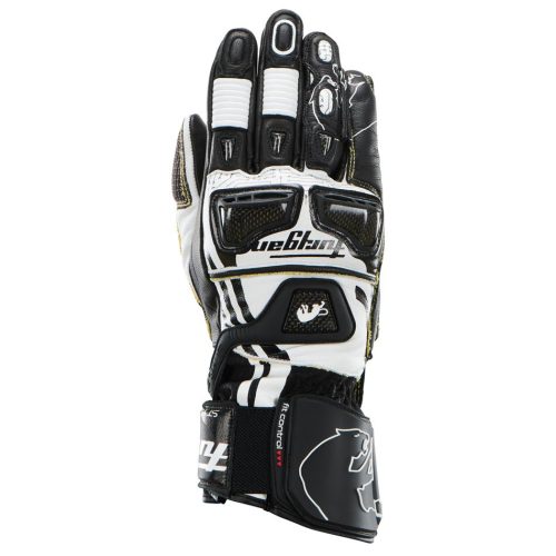 Mănuși moto Furygan STYG21 X Kevlar® Racing pentru bărbați, mărimea XL, albe și negre