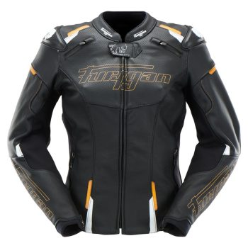Geaca moto Furygan RAPTOR LADY Negru-Auriu, Marimea S