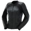 Geacă moto de damă Furygan ROMY din piele, Negru/Alb, mărimea XL