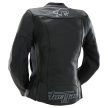 Geacă moto de damă Furygan ROMY din piele, Negru/Alb, mărimea 3XL