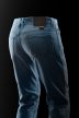 Pantaloni moto Furygan D12 X KEVLAR® STRAIGHT, Bărbați, Albastru deschis, W28-L30