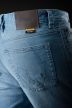 Pantaloni moto Furygan D12 X KEVLAR® STRAIGHT, Bărbați, Albastru deschis, W32-L34