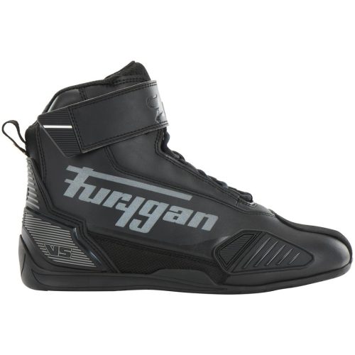 Ghete moto Furygan V5 D3O®, pentru bărbați, Negru-Antracit, mărimea EU 38