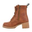 Ghete moto Furygan JANIS LADY D3O® EVO, pentru femei, Maro, mărimea EU 40