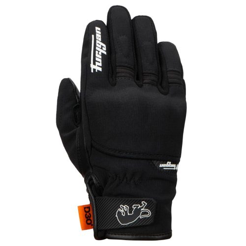 Mănuși moto Furygan JET KID D3O® ALL SEASONS EVO pentru copii, mărimea 12 ani, negre și albe
