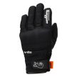 Mănuși moto Furygan JET KID D3O® ALL SEASONS EVO pentru copii, mărimea 12 ani, negre și albe