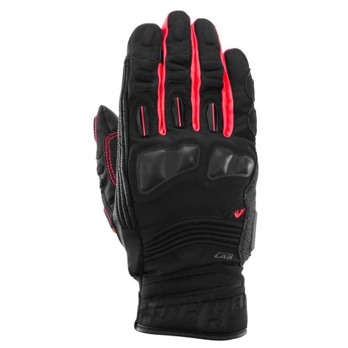 Mănuși moto Furygan BALMAZ LADY ALL SEASONS pentru femei, mărimea M, negre și roz