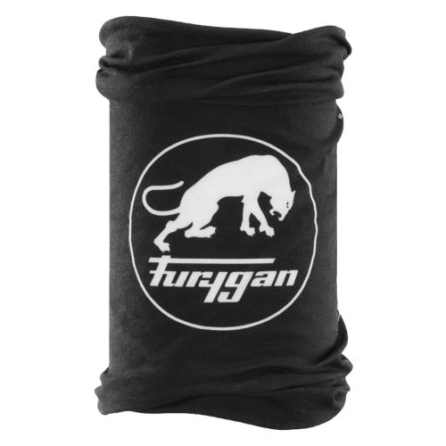Guler moto Furygan Neckwear Alb-Negru, Marimea Unic